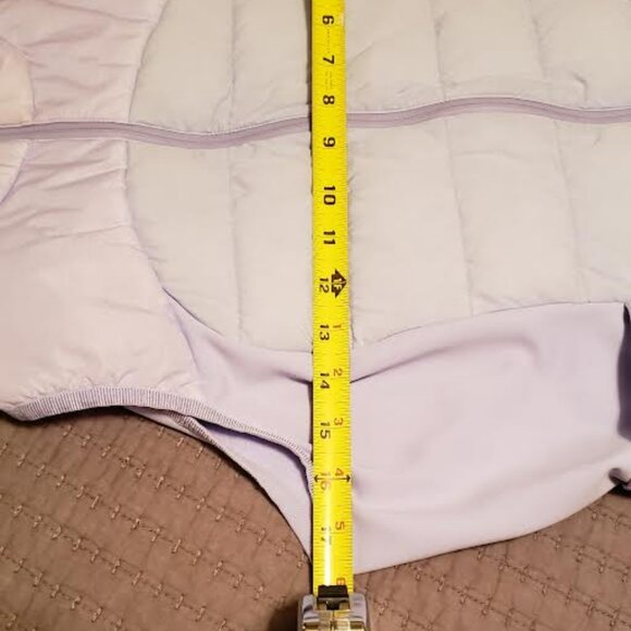 lululemon athletica Down for a Run vest, Pink-Purple, size 10 - Picture 9 of 11